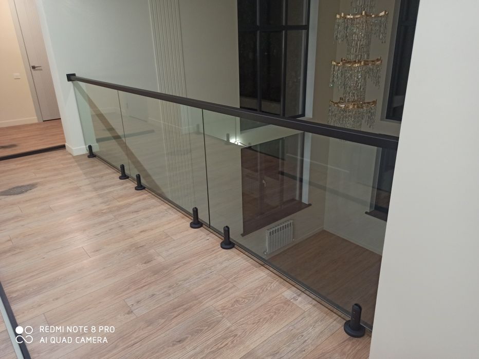 Стеклянные ограждения Перила, пандусы, козырки