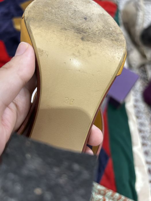 Босоножки коричневый