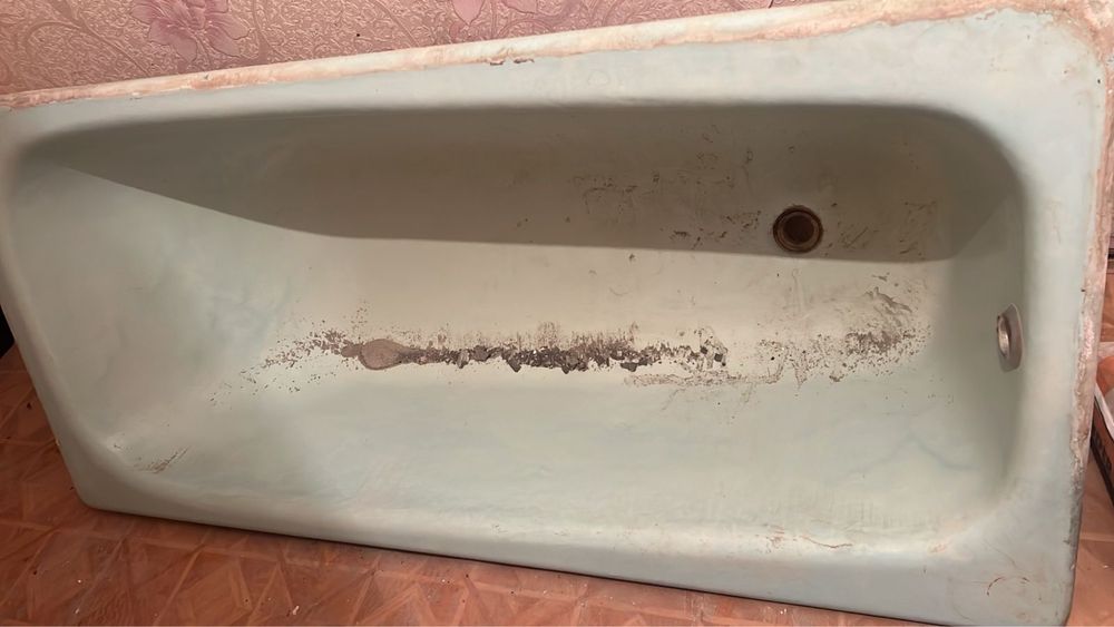 Чугунная ванна б/у