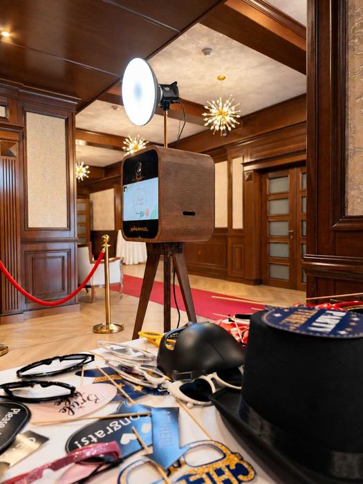 Cabina Foto Photobooth, Fum Greu, Audio Guestbook - Nunta/Evenimente