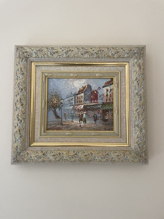 Френска Картина Мулен Руж