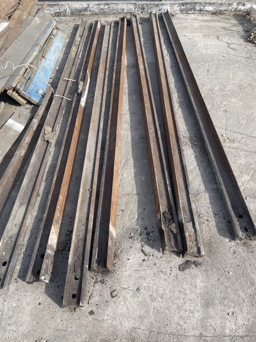 Продам б/у рельсы