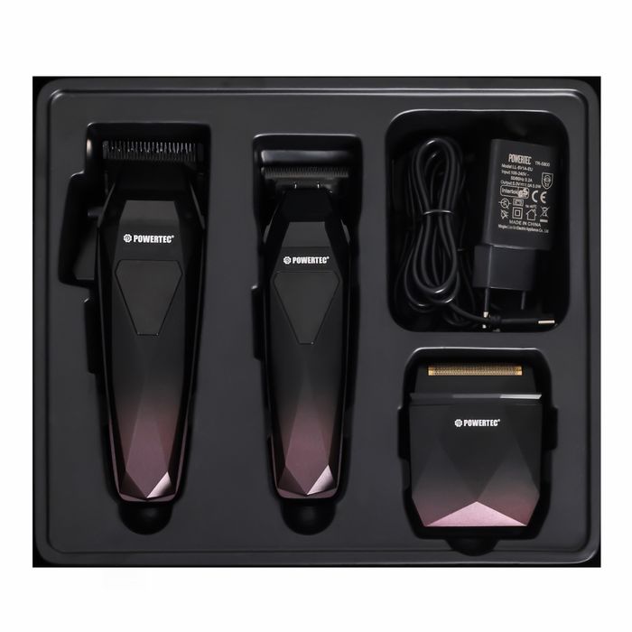 Професионален комплект за подстригване   Powertec TR5800 – 3 в 1