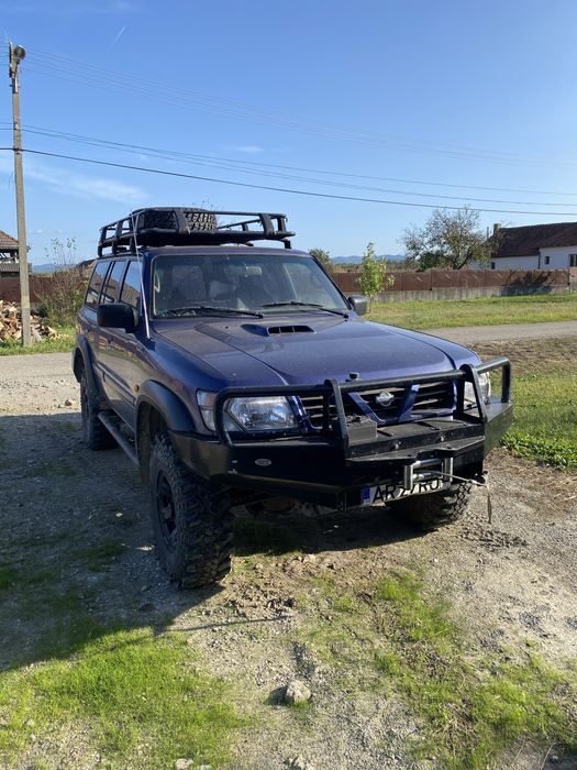 Nissan Patrol 2.8 TD – OFF ROAD COMPLET | 35” Simex | Troliu | Dif blocabil