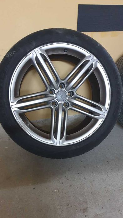 Оригинални Джанти Audi 20" 9J + 7 броя летни Michelin Pilot Sport гуми