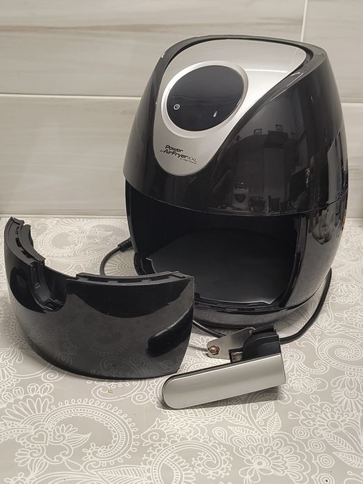 Power AirFryer XXL fără oală, doar aparat, mâner și față