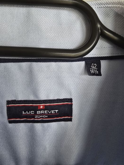 Cămașă barbat Luc Brevet noua  marime L 100% bumbac