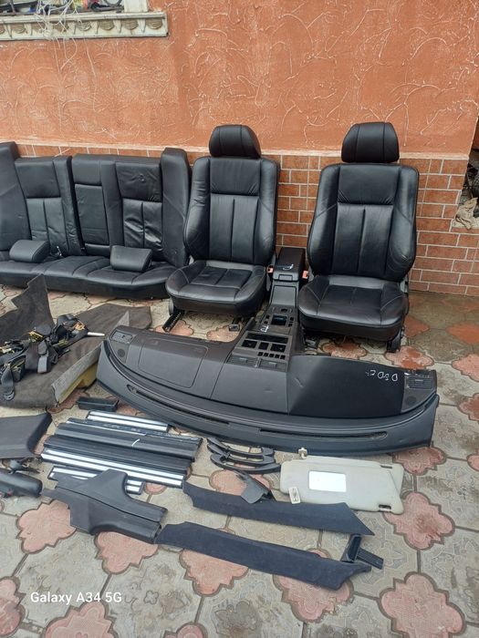 Кожанный салон w202