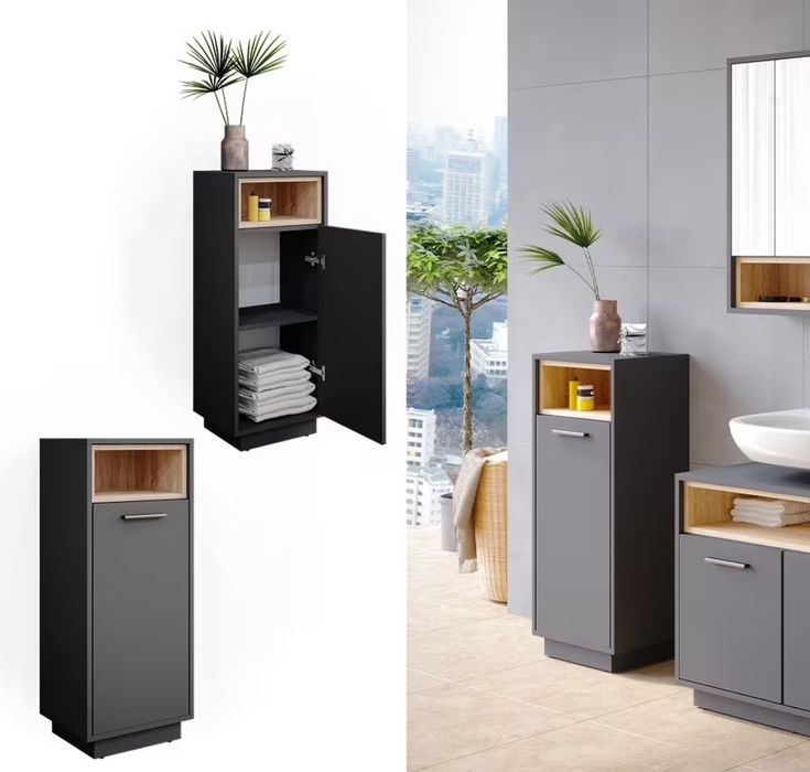 Среден шкаф с вратичка 3858