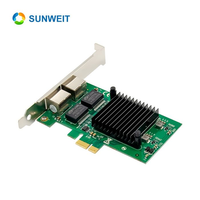 # PCi-e Intel i350-T2 Dual RJ45 Gigabit Сетевая карта Server Lan Card