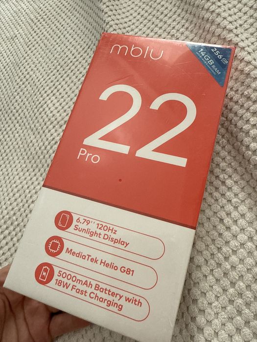 Телефон Meizu mdlu 22pro новый