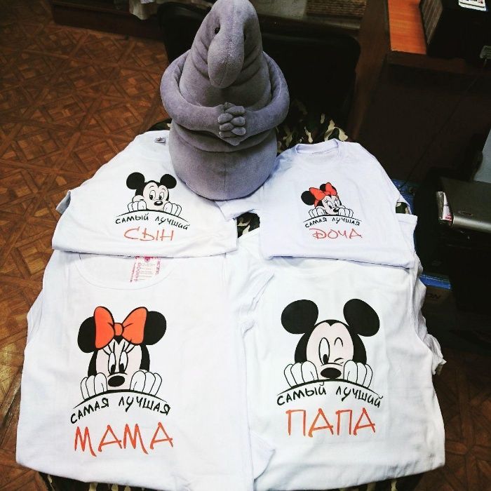 Семейные и парные футболки от Купиподарок