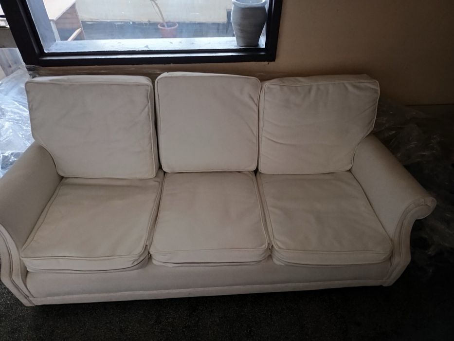 Бял диван 185/75см