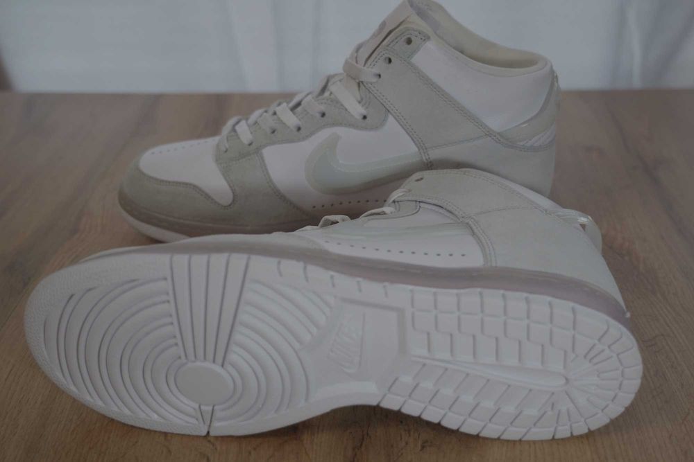 Nike Dunk High x Slam Jam "Pure Platinum" - 45 номер Оригинални!