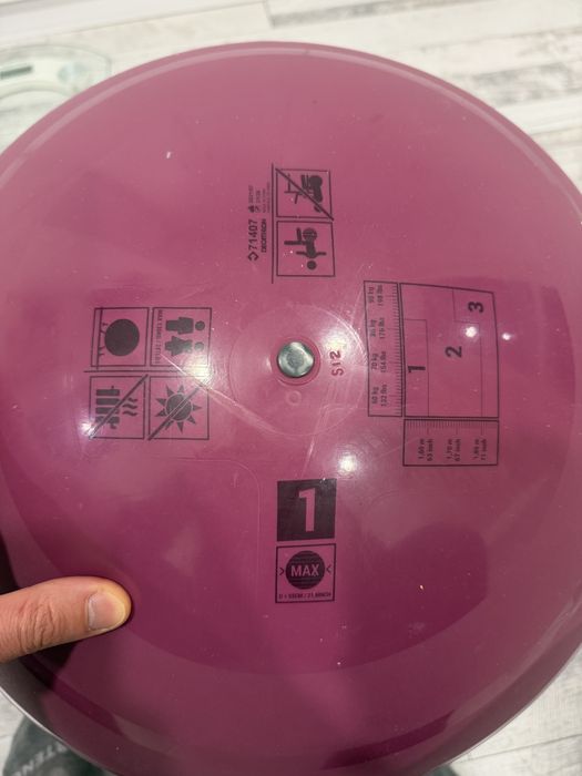 Фитнес топка размер 55см