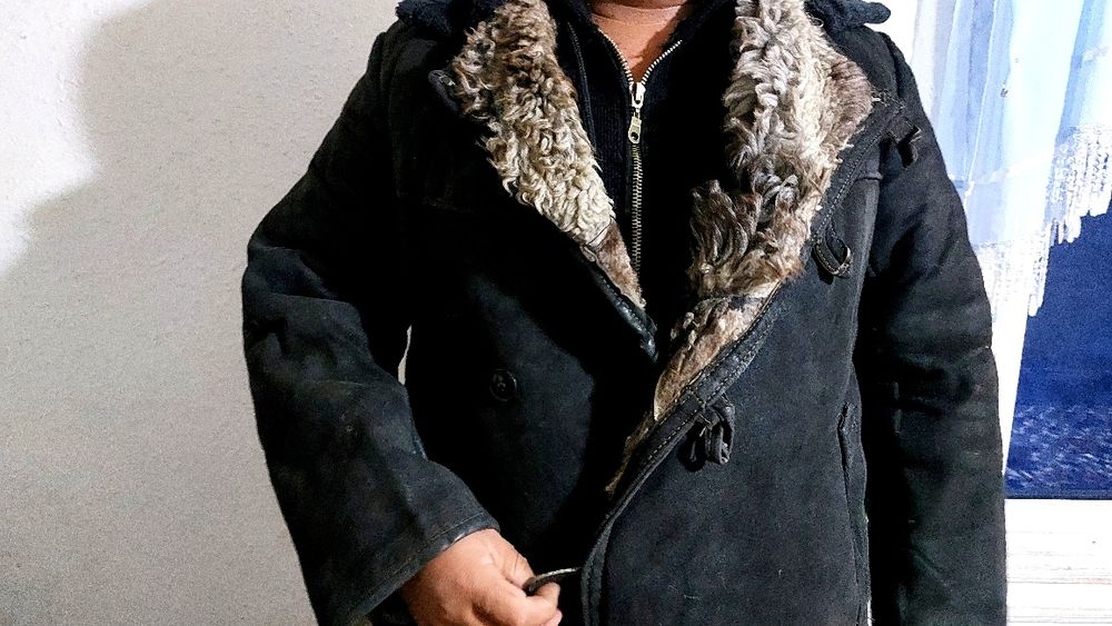 Кишги иссик шуба тулуп ичи жундан чупонлар учун