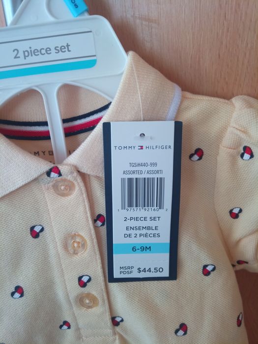 Tommy Hilfiger детски комплект за момиче нов