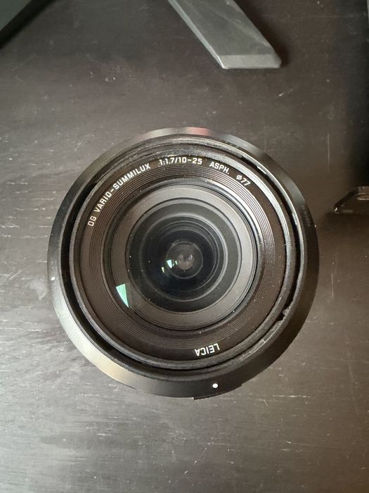 Oboectiv 10 25 Panasonic mft f1.7 leica