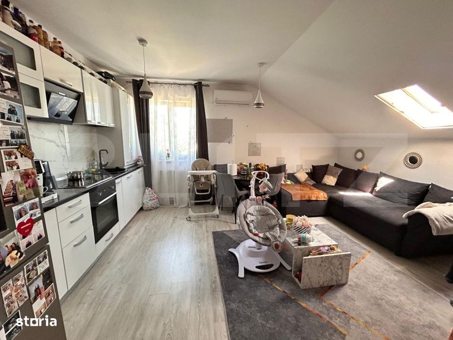 Apartament 2 camere, 49.68 mp, open space, de vanzare, zona Rediu