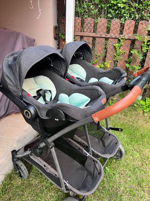 количка за близнаци Chipolino Duo Smart