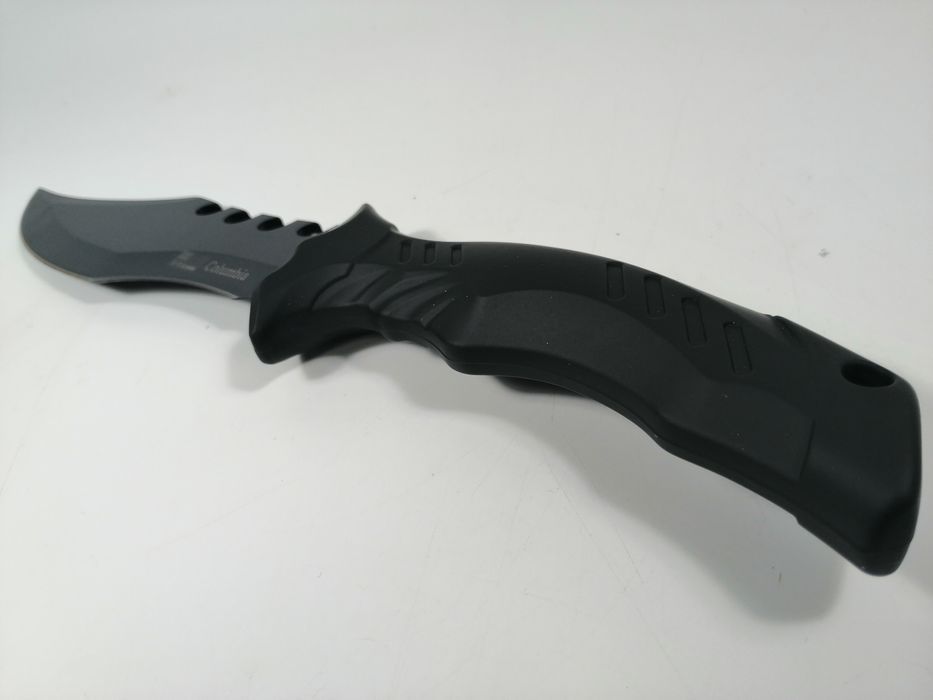 Cutit de vanatoare DEPOX®, War Zone, 29 cm, negru