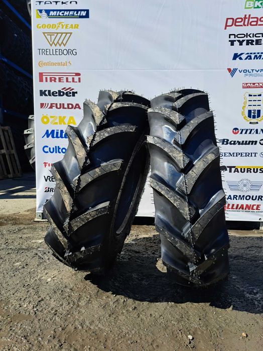 Cauciucuri noi 11.2-20 cu 8 pliuri pentru tractor fata marca OZKA