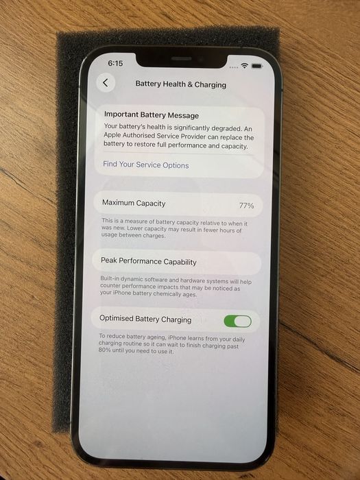 Iphone 12 Pro Max dark grey