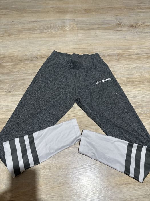 Дамски клин в сиво и бяло