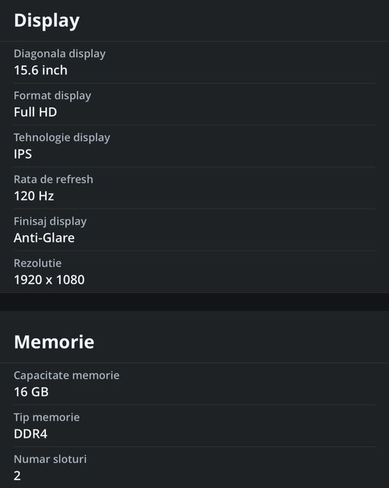 Vand laptop Acer Nitro 5