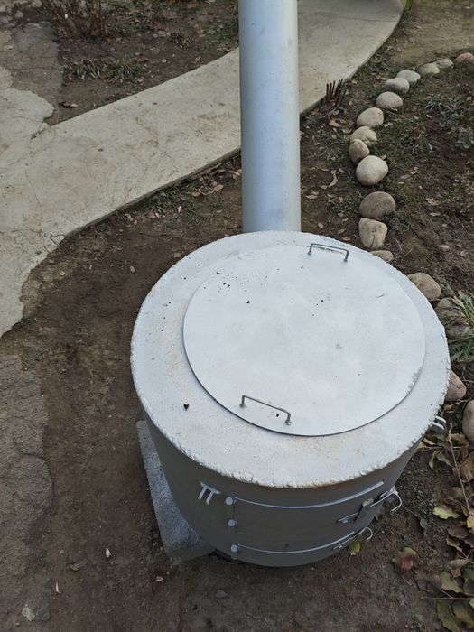 Очаг, печь для казана.