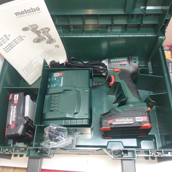 Нов безчетков винтоверт Metabo BS 18 L BL