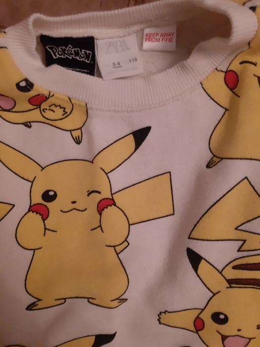 Pokemon compleu zara 5-6 ani marime 116