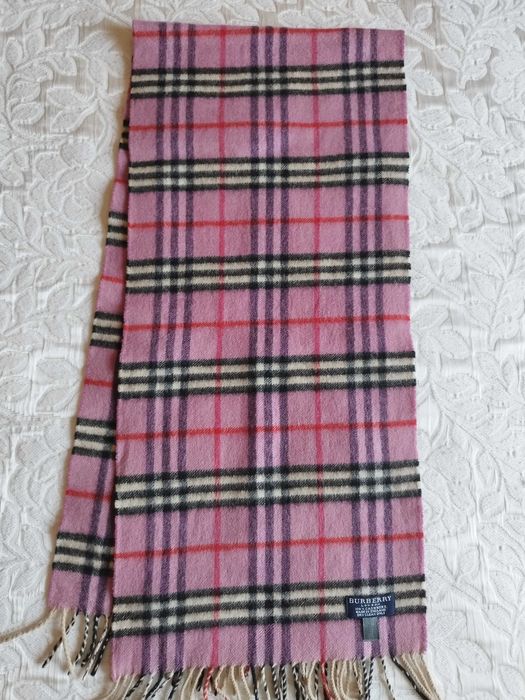 Burberry винтидж кашмирен шал