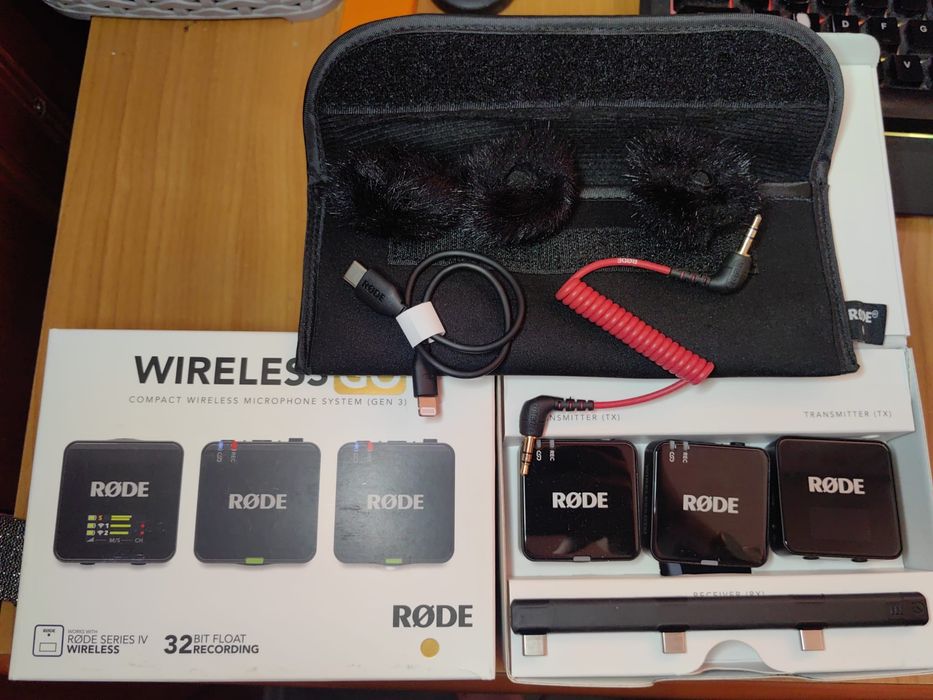 Rode Wireless Go 3 - Sistem lavaliera wireless profesional (ca nou)