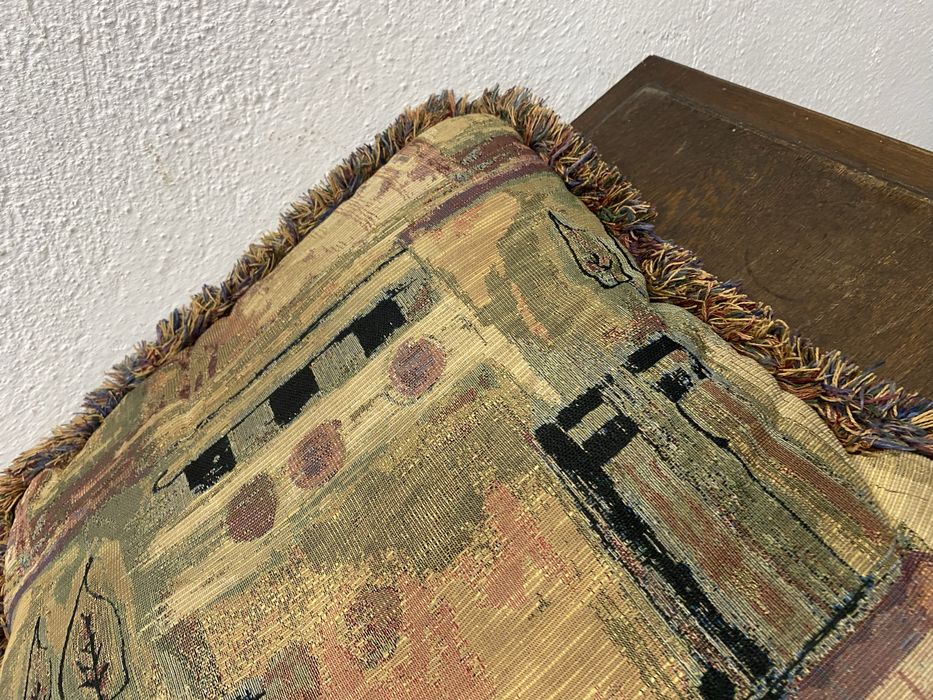 Декоративна възглавница гоблен Франция 1970 г