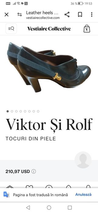 Pantofi Viktor & Rolf