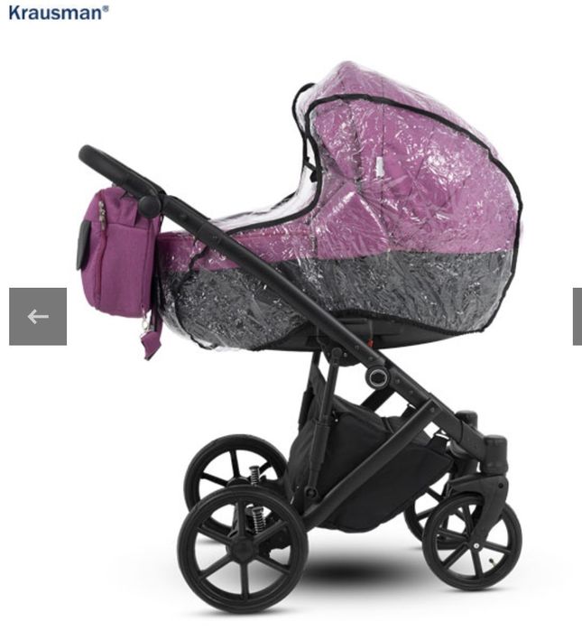 Vând cărucior 3-în-1 Krausman – landou + sport + scoică auto