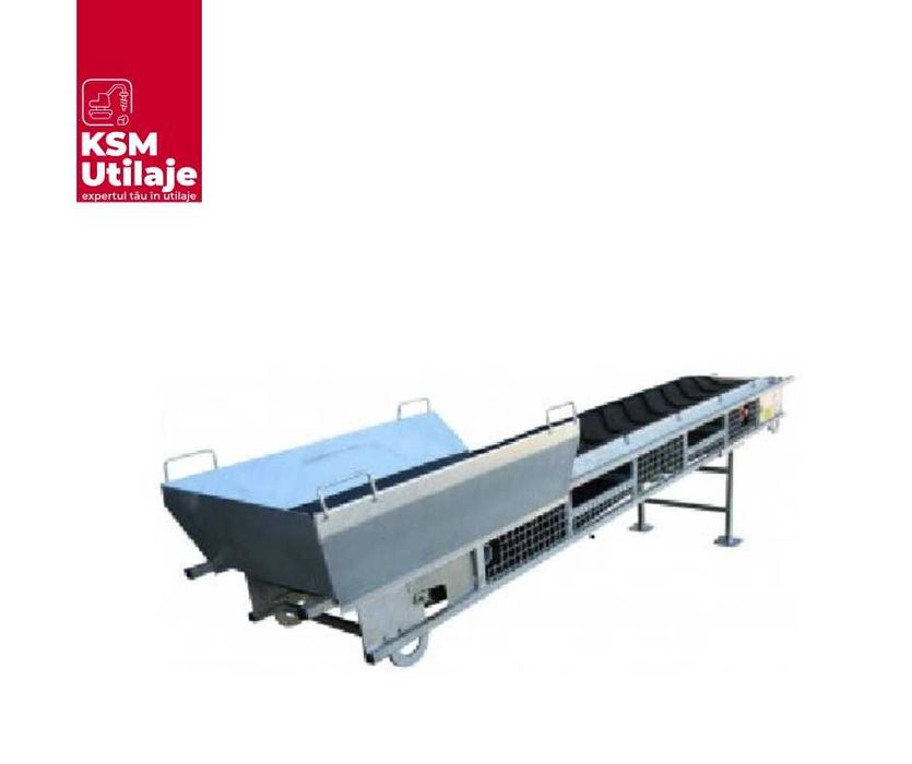 Banda Transportoare Electrica 2m 3m 4.5m 6m | Portabila | KSM Utilaje