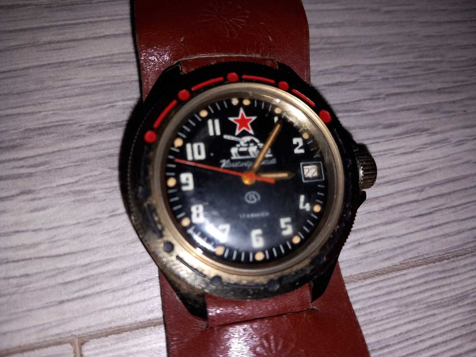 Ceas rusesc, rar, colectie, Vostok Komandirskie, perfect functional !