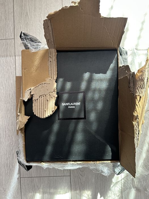 Yves Saint Laurent Wyatt boots Hedi Slimane era 40