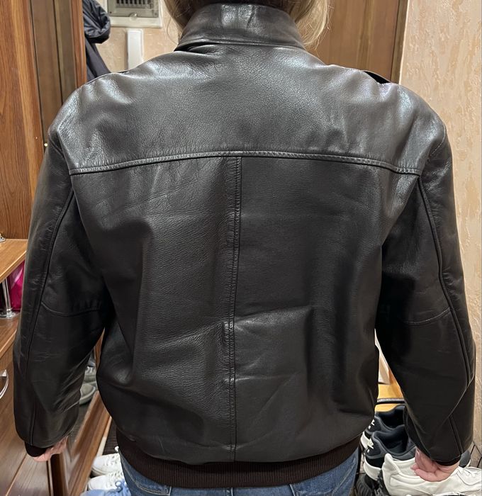 Куртка кожаная L.L. Bean