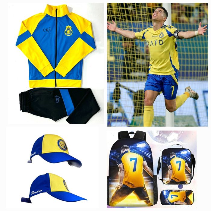 New 2025г Роналдо тениска шорти с чорапи + шапка + Анцуг RONALDO