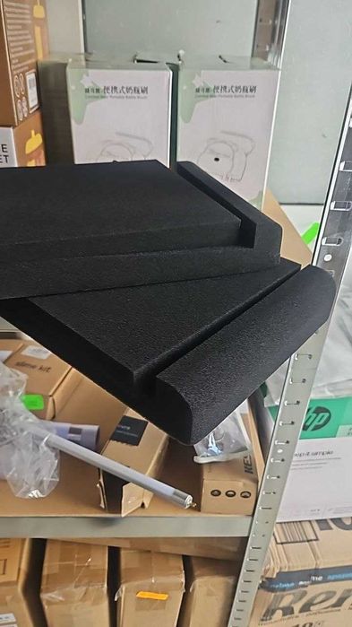 Комплект 2 акустични изолационни подложки за високоговорители 6,5" - 8" инча - Големи изолационни подложки 30 х 19 х 4 см