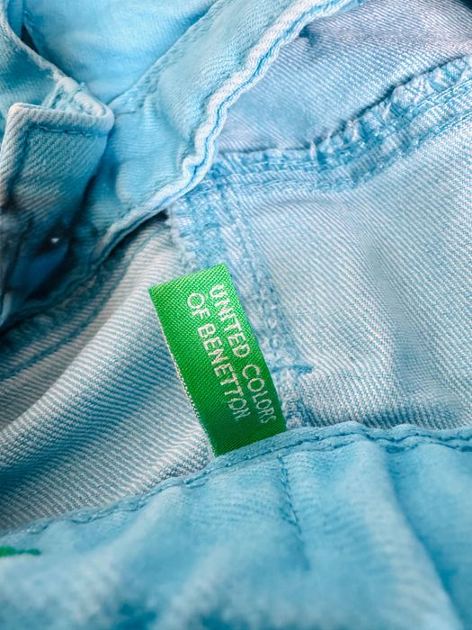 Pantaloni blugi copii - baieti 8-9 ani, United Colours of Benetton, stare impecabilă