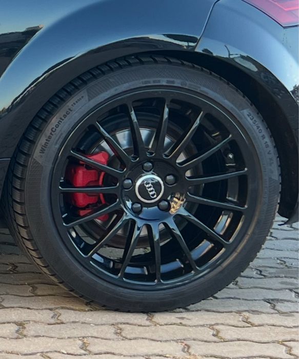 Ауди джанти 18’ със зимни гуми Continental 235/40/18