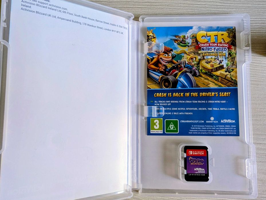 Spyro Reignited Trilogy Nintendo Switch