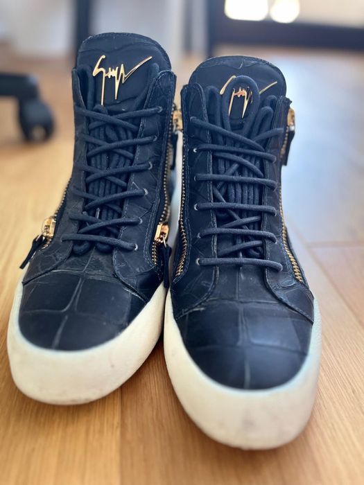 Giusseppe Zanotti crocodile sneakers 40eu