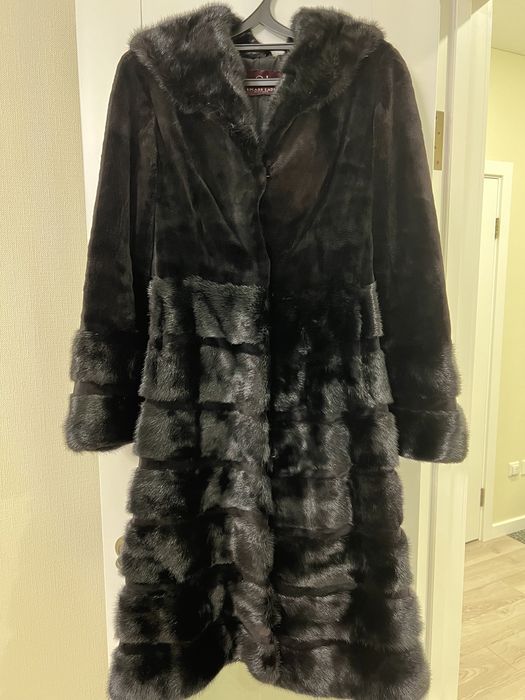 Норковая шуба. Женская