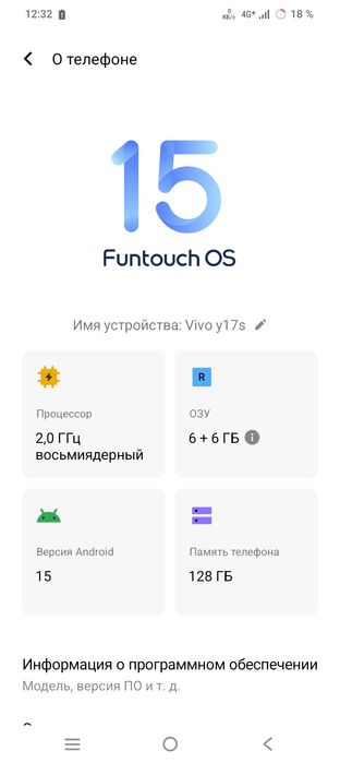 Виво 17с 6+6/128