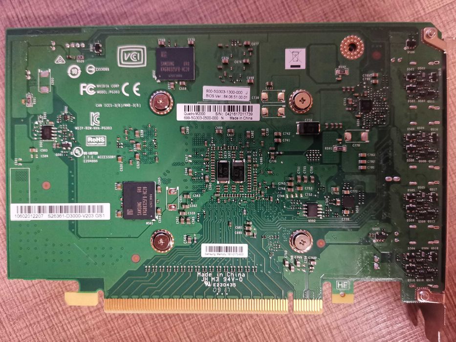 Видеокарта Nvidia Quadro M2000 4Gb, 4096 x 2160 / 60Hz гр. София